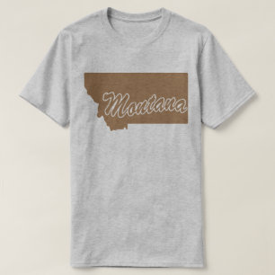 Camiseta em forma de Montana