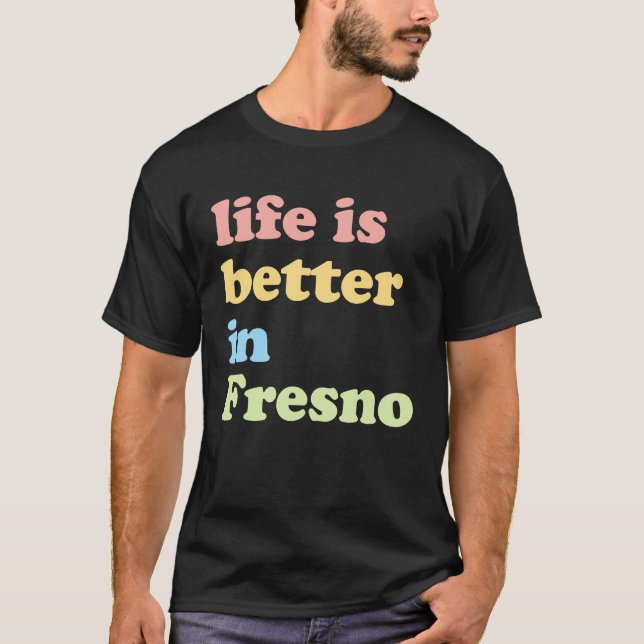 Camiseta Em Fresno CA (Frente)
