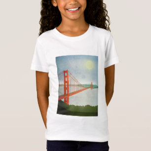 Camiseta Em golden gate bridge