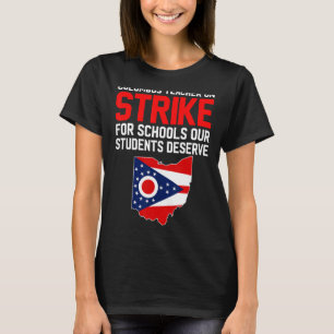 Camiseta Em Greve na Faculdade Colombo Professores Atacam E