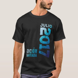 Camiseta Em Julho De 2017 Ano 2017 2017 2017 Desde 2017