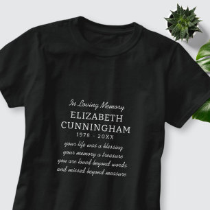 Camiseta Em Loving Memory Memorial Modern Preppy Cote