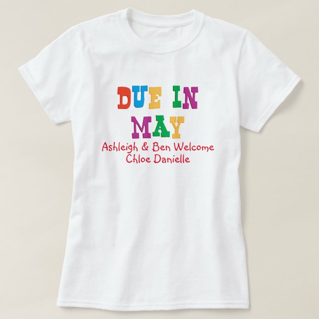 Camiseta Em Maio (Frente do Design)