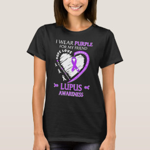 Camiseta Em Maio Eu Visto Roxo Para Minha Consciência Do Lu