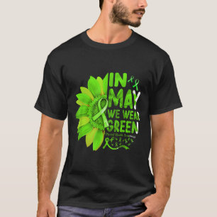 Camiseta Em maio, Vestimos a consciência da saúde mental da