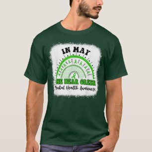 Camiseta Em maio, Vestimos a consciência da saúde mental da