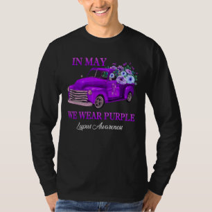 Camiseta Em maio, Vestimos a Consciência do Lúpus de Caminh