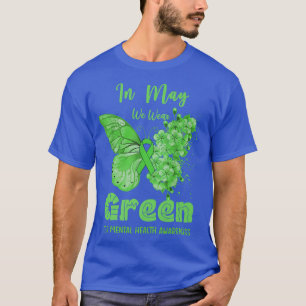 Camiseta Em maio, Vestimos a consciência ecológica da saúde