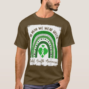 Camiseta Em Maio Vestimos Consciência Mental Verde 61