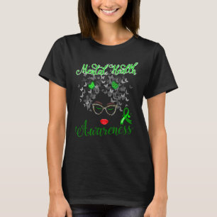 Camiseta Em maio, Vestimos e Visto o Green Mental Health Aw