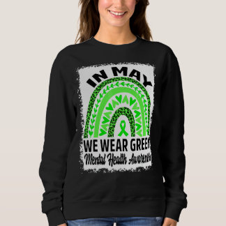 Camiseta Em maio Vestimos Leopa de Sensibilização para a Sa