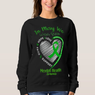 Camiseta Em maio, Vestimos o Coração da Consciência Mental