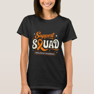 Camiseta Em março use deficiência de desenvolvimento laranj