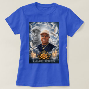 Camiseta Em Memória Carinhosa – Descansa em Paz Memorial Tr