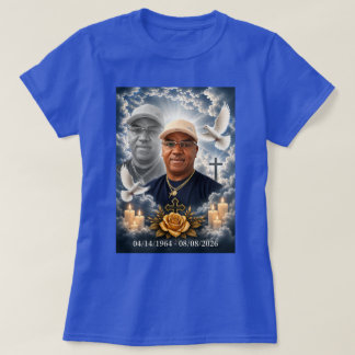 Camiseta Em Memória Carinhosa – Descansa em Paz Memorial Tr