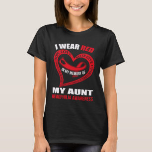 Camiseta Em memória da minha tia CONSCIENTIZAÇÃO SOBRE HEMO