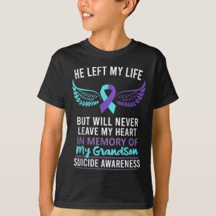 Camiseta Em Memória Da Prevenção De Sensibilização Contra O