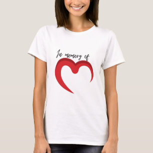 Camiseta Em memória de