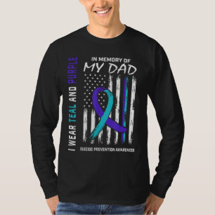 Camiseta Em memória do assistente de prevenção de suicídio 