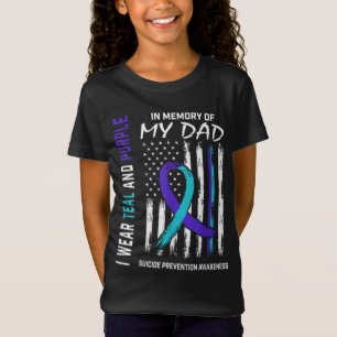Camiseta Em memória do assistente de prevenção de suicídio 