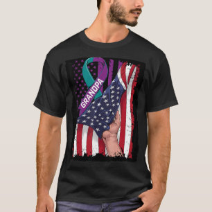 Camiseta Em memória do vovô Sensibilização suicida American