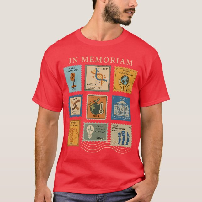 Camiseta em Memória Igualdade de Direitos Ciência Direitos  (Frente)