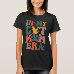 Camiseta Em Meu Gato, Era Mãe, Retrô O Pão De Gato