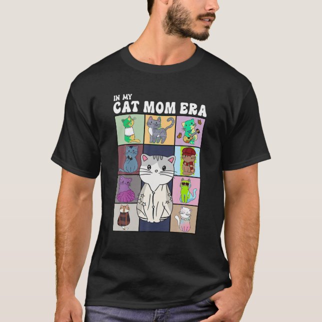 Camiseta Em Meu Gato Mãe Era Música Gata Ao Longo Do Dia Da (Frente)