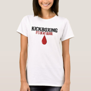 Camiseta Em meu sangue KICKBOXING