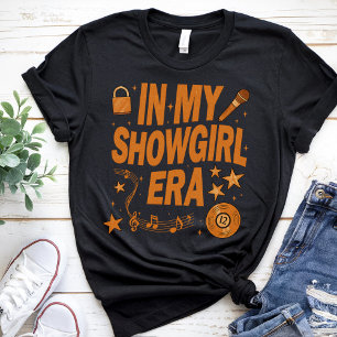 Camiseta Em Meu Show Rapariga Era Uma Imagem Gráfica Mulher