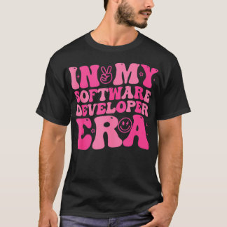 Camiseta Em Meu Software Developer Era Funny Retro Gifts 1