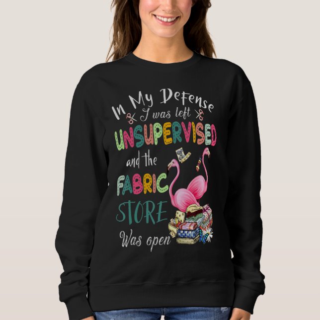 Camiseta Em Minha Defesa, Eu Fui Deixado Sem Supervisão E O (Frente)