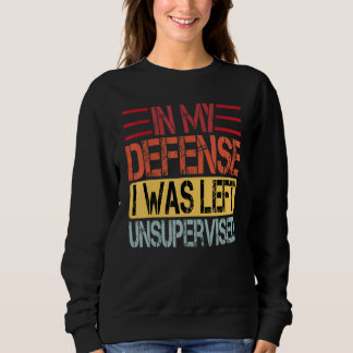 Camiseta Em minha defesa, fiquei sem supervisão 3