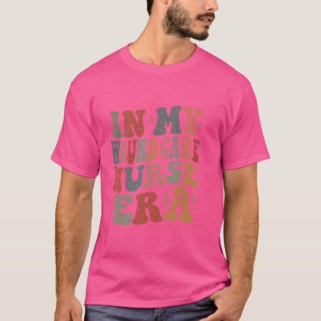 Camiseta Em Minha Enfermeira De Wound Care Era Engraçada Di (Frente)