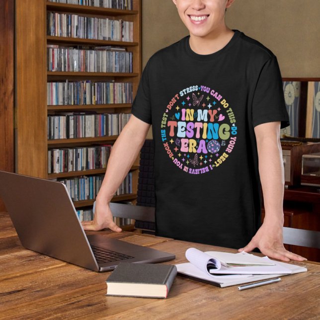 Camiseta Em Minha Época De Testes Professores Alunos Atinge (Criador carregado)