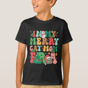 Camiseta Em Minha Feliz Cat Mãe Era Gato Bonito Mãe Gato Ga