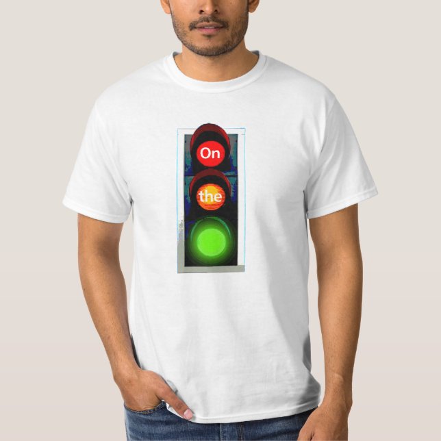Camiseta Em movimento - Semáforos (Frente)