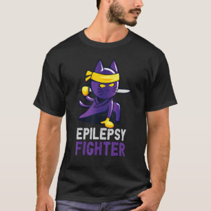 Camiseta Em Novembro Nós Usamos Roxo Para Lutador Contra Ep