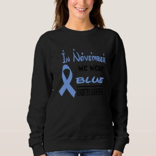 Camiseta Em Novembro Usamos Borboletas Azuis Conscientizaçã