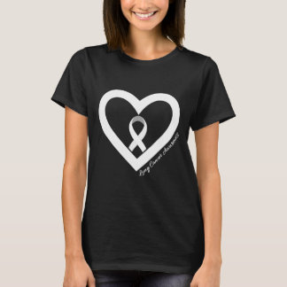 Camiseta Em Novembro Usamos Branco Mês de Conscientização d