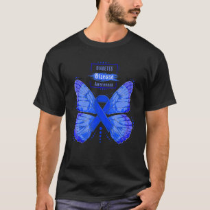 Camiseta Em novembro, Vestimos a consciência da diabetes az