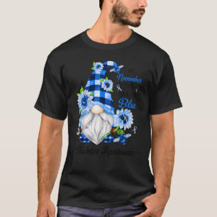 Camiseta Em novembro, Vestimos a consciência da diabetes az