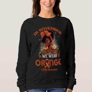 Camiseta Em novembro, Vestimos as Mulheres Negras Laranja,