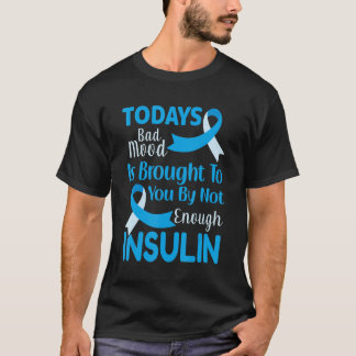 Camiseta Em novembro Vestimos Diabetes T1d T2d Diabetes Azu