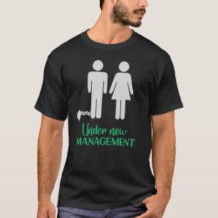 Camiseta Em Novo Grupo De Gestão Casado Bloqueado Casado