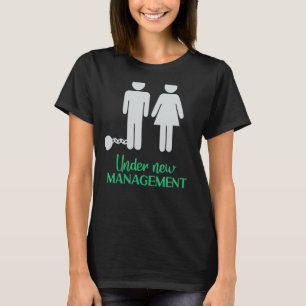 Camiseta Em Novo Grupo De Gestão Casado Bloqueado Casado