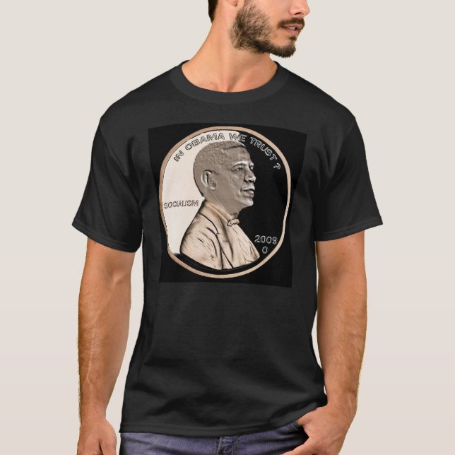 Camiseta Em Obama nós confiamos (Frente)