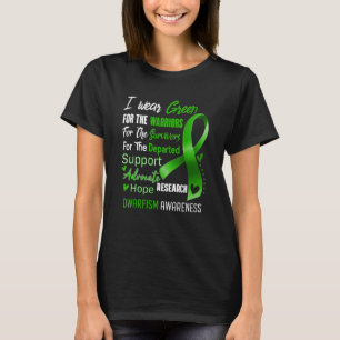 Camiseta Em Outubro Eu Uso Verde Para a Consciencialização 