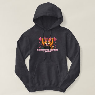 Camiseta Em Outubro Usamos Rosa Gym Cat Rosa Outubro Olá