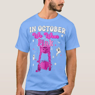 Camiseta Em outubro, vestimos a Bomba de Bruxas Fantasmas R